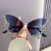 2024 Internet Celebrity Frame With Diamond Inlaid Butterfly Glasses For Women's High-end Sunglasses, UV Resistant_viptrois.com