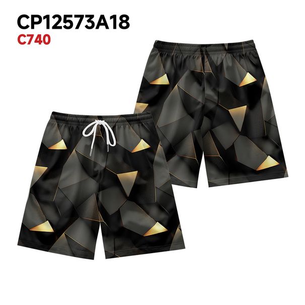 Unbeatable Quality Trdy Brand Fitness, Running, Sports, Basketball Shorts, Creative Fragmts, Geometric Prints, Five Quarter Pants For_viptrois.com