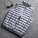 Anti-season Feather Cotton Clothes, Vest Men's Light And Thin Vest, Vest, Stand-up Collar Vest, Large Size Warm Autumn And Winter Jacket_viptrois.com