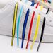 Shoelaces 6mm Wide Semi Circular Flat Empty Two Color Shoelaces Suitable For Sneakers, Dad Shoes, Sports Shoes And Casual Shoes_viptrois.com
