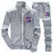 Men's 2-Piece Casual Sportswear Set – Trendy Zip-Up Hoodie & Jogger Pants (M-8XL) | Korean Street Style_viptrois.com