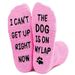 Non-hair off coral velvet cake socks Animal series foot soles letter dot glue floor socks_viptrois.com