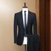 Men's Clothing quality suits solid color men's business suits slim fit formal wear professional wedding suits_viptrois.com