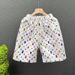 Men's Oversized Plaid Shorts Trendy Summer Style Casual 5/8 Length Unique Design Cool And Edgy_viptrois.com