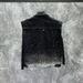 Men's Clothing High Grade Heavy Duty Hot Drilled Star Studded Denim Vest Jacket Street Rocking And Versatile Loose Sleeveless Vest_viptrois.com