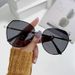 Metal Sunvisors for Women's Advanced Sense INS Polarized Fashion UV Resistant Sunglasses 8111_viptrois.com