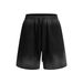 Men's Clothing Distressed Washed Waffle Shorts – Unisex Vintage-Inspired Cotton Shorts With Spray Print & Raw Hem (325g Heavyweight Fabric)_viptrois.com