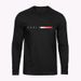 "Men's Graphic Print Long Sleeve T-Shirt - Oversized Fit With 3D Lettering, Moisture-Wicking Polyester For Streetwear (Sizes XXS-XXXL)"_viptrois.com