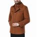 sheep mid-length thickened lapel fashion casual men's woolen jacket_viptrois.com