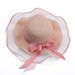 Internet celebrity Summer new straw mesh large brim women's beach hat, fashionable outdoor sun hat_viptrois.com