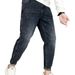 High End Jeans For Men, Elastic Slim Fit, Vintage Fashion Brand, Trendy Embroidery Print, Versatile, Light Luxury Casual_viptrois.com