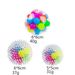 6cm Colorful Grape Ball Tpr Stress Relief Trick Venting Pinch Fun Creative Squeeze Venting Rainbow Ball_viptrois.com