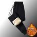 Sherpa-Lined Hooded Sweatshirt – Men’s Fleece-Lined Zip-Up Jacket With Relaxed Fit (Polyester Blend, Black, M-5XL)_viptrois.com