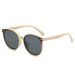 Children's polarizing lenses, primary school sunglasses, round frame sunshades 7-014_viptrois.com