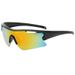 Half Frame Sports Sunglasses Motorcycle Bicycle Windproof Windproof UV PC Outdoor_viptrois.com