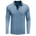 Nordmann European American Long Sleeve Polo With Turn-down Collar Pockets, Foreign Trade Autumn And Winter Maden Men's_viptrois.com