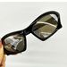 Square Frame Sunglasses - Lightweight & UV400 Protection For Outdoor Sports Fashionable & Portable (Black/Gold Unisex)_viptrois.com