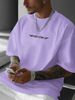 2025 American Style Fashion Brand Men's New Fashion Letter Printed Short-sleeved T-shirt Casual Top_viptrois.com