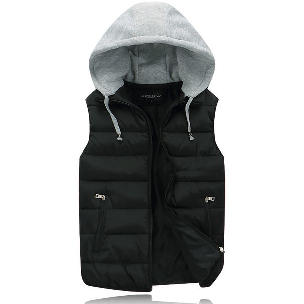 The New Autumn And Winter Coats Feature Thickened Cotton Vests For Men, Removable Cotton Waistcoats For Couples, And Cotton Workwear Vests For Women_viptrois.com
