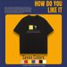 【DORAE】2026 Unisex T-shirt (100% Cotton) Black ("Seven Colors Social Icon" Print & Playful Accent) – Casual Style For Friend Gathering_viptrois.com