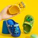Dinosaur Baby Hole Shoes, 1 Year 3 Years Old, Indoor Waterproof Anti Collision Baotou Children's Slippers, Summer Boys,_viptrois.com