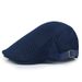 Summer Hollow Mesh Duckbill Cap Breathable Beret Women Korean Style Trendy Sun For Men Solid Color Forward Hat_viptrois.com