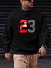 Men's Loose Casual Fashion 23 Pattern Printed Round Neck Long Sleeved Sweatshirt For Autumn And Winter_viptrois.com