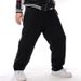 Man's clothing Skateboard pants Street hip hop jeans men's trend loose casual long pants plus size_viptrois.com