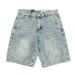 Men's Clothing Street Hip Hop Jeans Washed Edge Design Wide Leg Shorts Ripped Loose Shorts Trend_viptrois.com