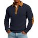 "Men's Corduroy Jacket – Vintage Button-Up Shirt Jacket, Soft Brushed Lining, Relaxed Fit, Long Sleeve Casual Coat ( Lightweight Fall Outerwear)"_viptrois.com