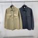 Men's Clothing Street Trendy Men's Big Bag Shirt Three-Dimensional Loose Work Shirt Couple's Jacket Fashionable Men's Shirt_viptrois.com