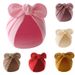 Newborn Hat for Girls Boys Beanie Cute Bows Turban Hats Cotton Infant Bonnet Solid Color Toddler Cap Baby Accessories 0-24M_viptrois.com