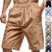 Men's Clothing Men's Summer Thin Casual Loose Shorts Linen Outer Wear For Beach Style For Formal & Casual For Men_viptrois.com