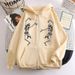 2023 Zipper Sweatshirt Dancing Skeleton Print Hoodie Y2K Unisex Jacket_viptrois.com