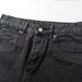 Men's Clothing Washed Distressed Grey Straight Leg Casual Versatile Fashion Simple Flared Jeans_viptrois.com