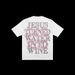 European And American Loose Hip Hop Trendy Brand Creative Printing Retro Couple T Shirt Cross Border Men And Women Same Style Top Short Sleeve_viptrois.com