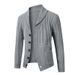 Pure Foreign Trade Cross-Border Autumn Winter Coat European Size Men's New Cardigan Twisted Long Sleeve Top Thickened Knitted_viptrois.com