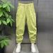 Men's Clothing Spring/Summer Men's Thin Solid Color Harem Pants Breathable Loose Cargo Casual Nine Point Versatile Loose Fit Trousers_viptrois.com