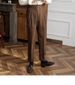 Men's Clothing Casual High Waist Suit Trousers Men Autumn Paris Buckle Business Drape Straight Trousers Naples Retro Drape Suit Trousers_viptrois.com