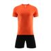 Men's Clothing short-sleeved football jersey student training and competition team uniforms DIY football uniforms suits children's men and women_viptrois.com