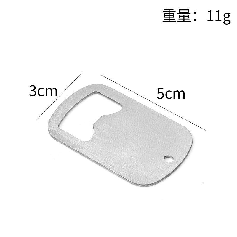 Thickened Beer Cap With Wooden Handle Stainless Steel Various Shapes Wine Beverage Bottle Opener_viptrois.com