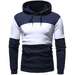 Men's Clothing Spring and Autumn New Men's Clothing Splicing Contrast Color Sweatshirt_viptrois.com