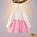 Baby Girl Dress Sequin Bow Tutu Dress Birthday Party Dress For Baby Girl_viptrois.com