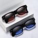 Men's Sunglasses Retro Square Frame Sunglasses Polarized Men's And Women's High End New Anti Ultraviolet Uv White Copper Pin_viptrois.com