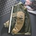 C Suede Baseball Uniform Men's Autumn Winter Retro Jacket Loose Top Embroidery Bomber Jacket Tide_viptrois.com