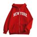 Men's Clothing new zipper hooded sweatshirt california jacket tops size_viptrois.com