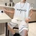 Men's Clothing Men's Sleeveless Jumper & Shorts Set - Preppy Style Casual Summer Athletic Outfit TZ5243_viptrois.com