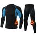 Men's Thermal Fleece Training Suit – Winter Sports Set For Running, Skiing & Gym (Black/Gray, XS-XXL)_viptrois.com
