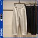 Men's Fleece-Lined Banana Pants - Designer Relaxed Fit, Straight Leg Casual Trousers With Drawstring Waist (M-3xl)_viptrois.com