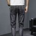 Men's Clothing Summer Trendy Casual Jeans For Men Spring And Autumn Slim Feet 2024 New Slim Thin Nine Point Stretch Pants For Men_viptrois.com